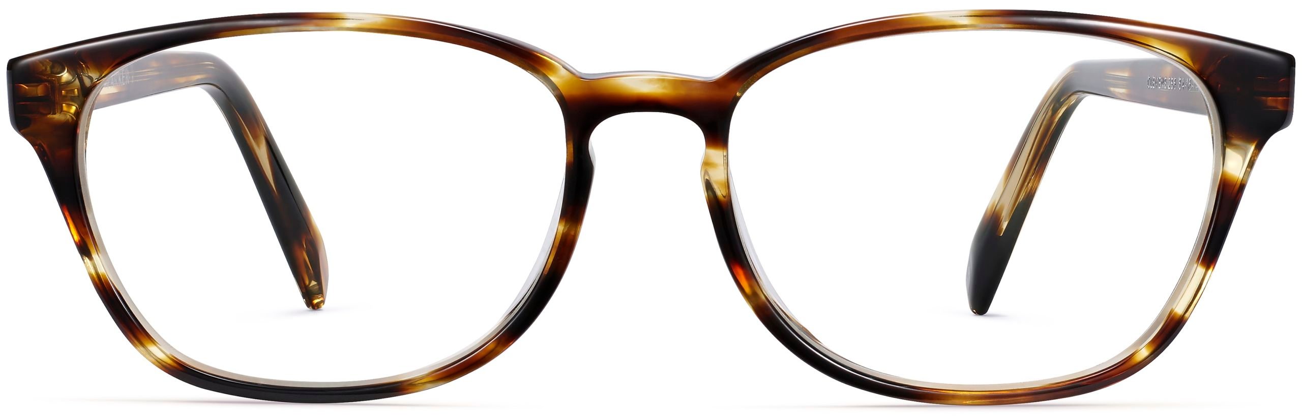 Clemens glasses in striped sassafras