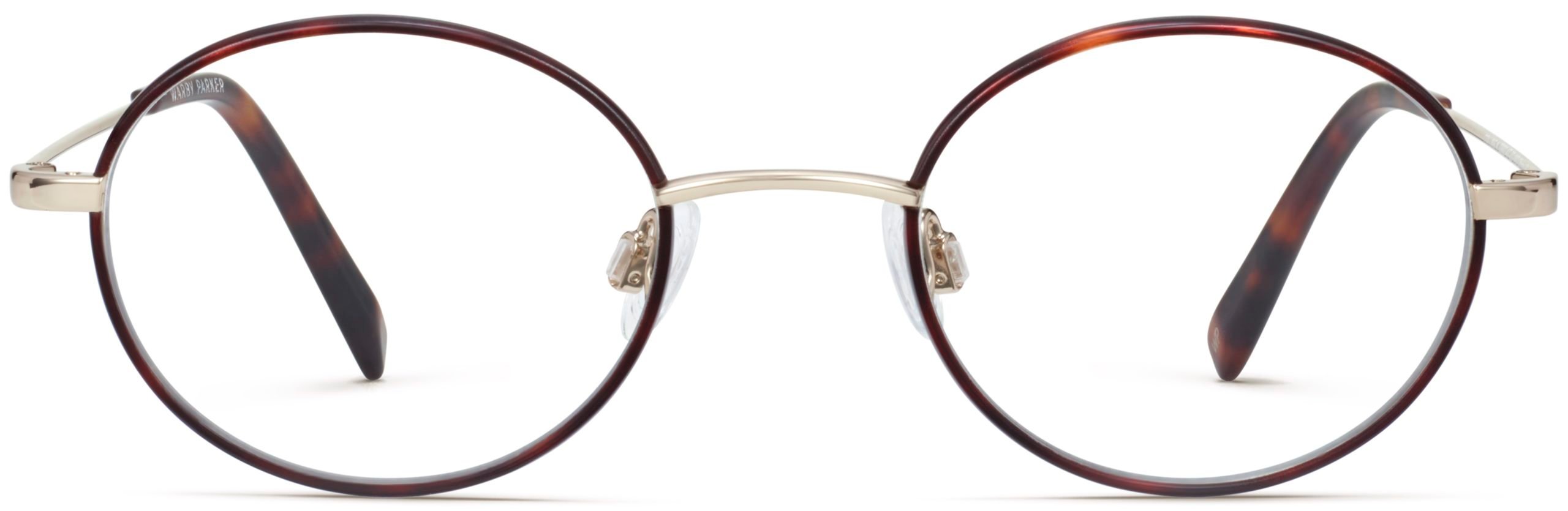 Collins glasses in red canyon matte with polished gold