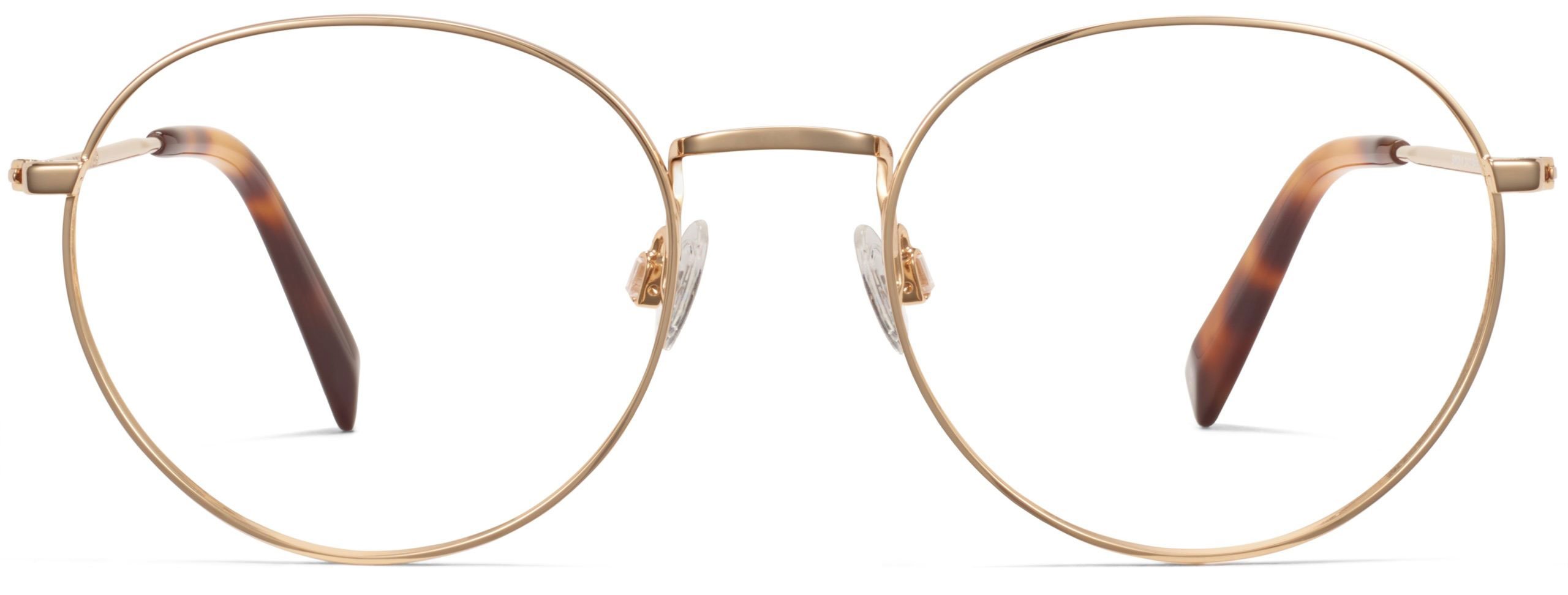 Simon glasses in polished gold