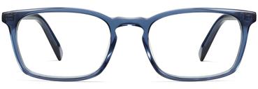 Chase glasses in Azure Crystal