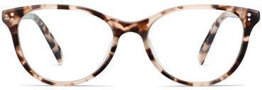 Nadia glasses in Opal Tortoise