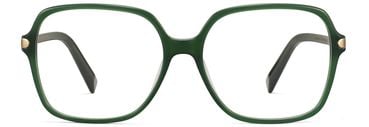 Alston glasses in Poblano with Polished Gold