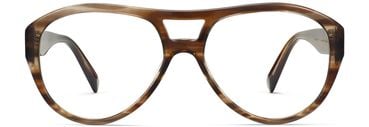 Bas glasses in Striped Hazelnut