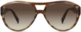 Bas sunglasses in Striped Hazelnut