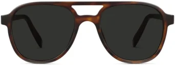 Fielder sunglasses in Cognac Tortoise Matte