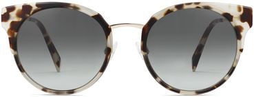 Cleo Sunglasses in Pearled Tortoise with Riesling
