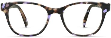 Amelia glasses in Lavender Tortoise