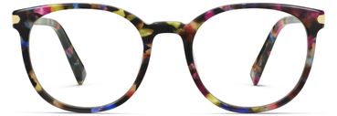 Gillian glasses in Confetti Tortoise with Polished Gold
